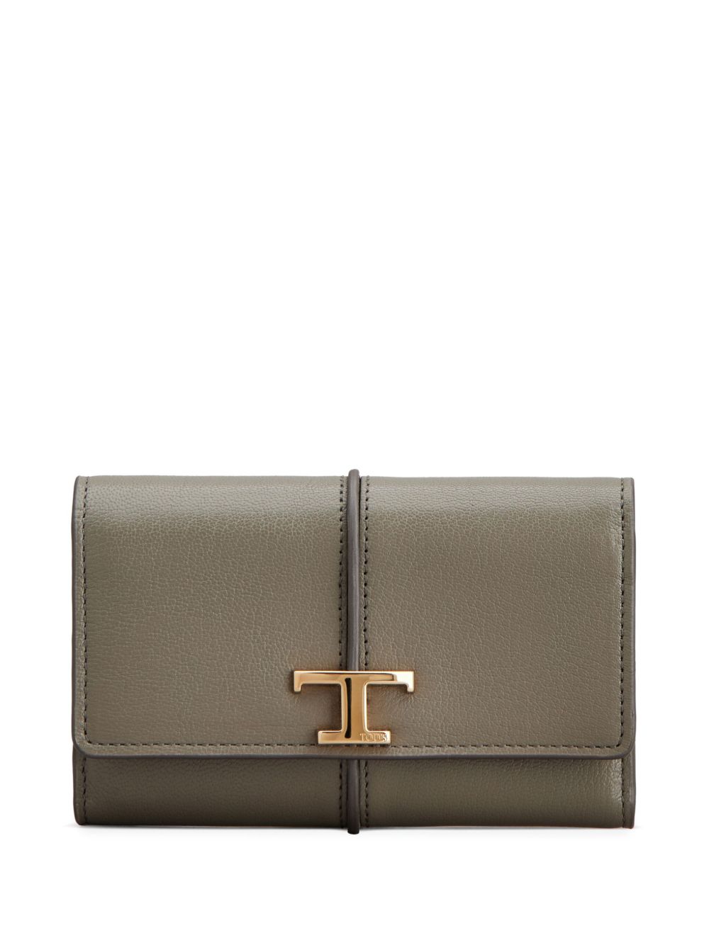 Tod's T Timeless 皮质钱包 - 绿色