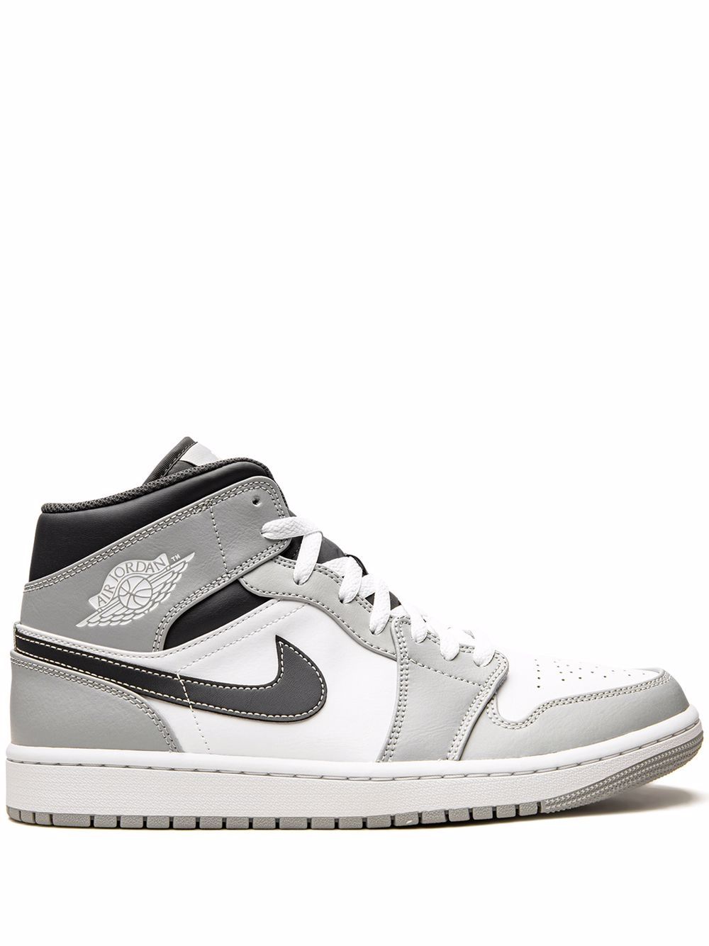 Jordan Air Jordan 1 Mid Light Smoke Grey 2.0 板鞋 - 灰色