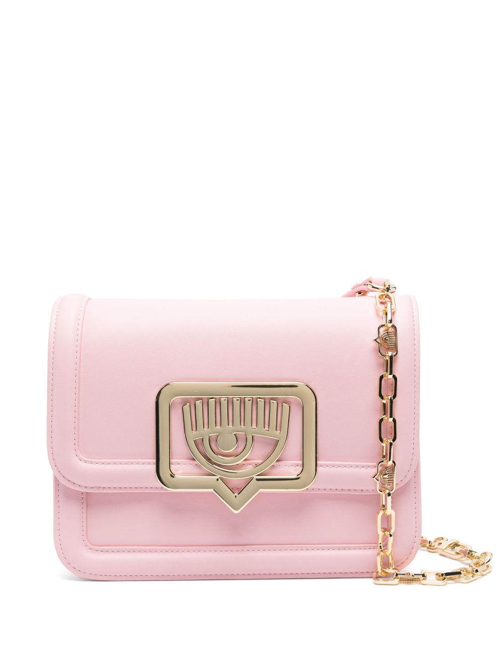Chiara Ferragni Eyelike 单肩包 - 粉色