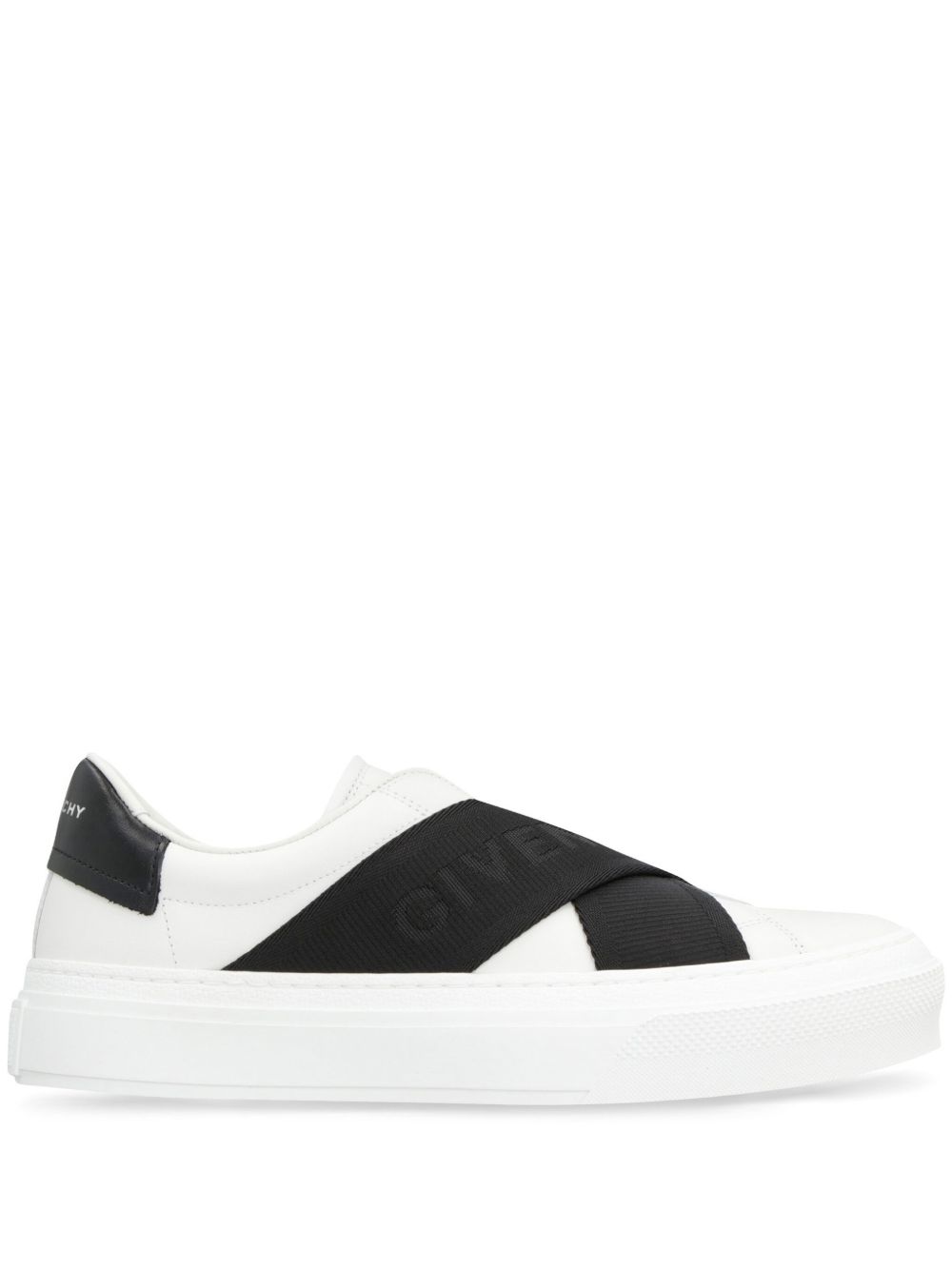 Givenchy City Sport 皮质运动鞋 - 白色
