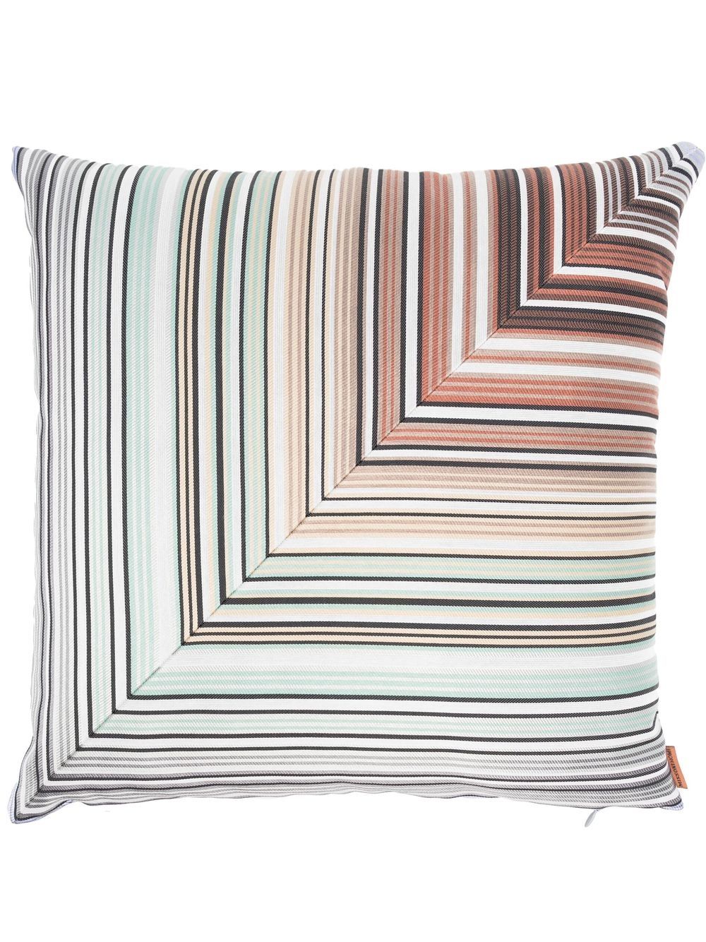 Missoni Home 条纹棉羽绒抱枕 - 中性色