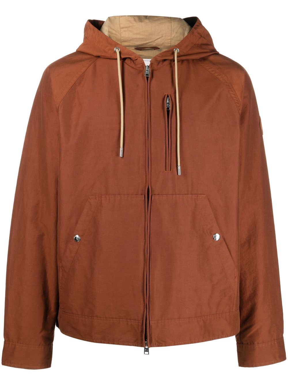 Woolrich Lobster 拉链连帽夹克 - 褐色