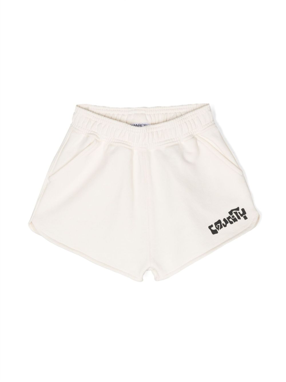 Marcelo Burlon County Of Milan Kids logo印花棉短裤 - 中性色