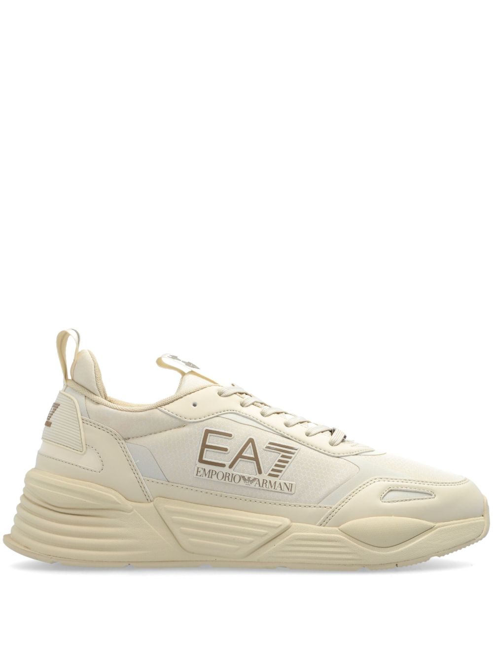 Ea7 Emporio Armani 系带低帮运动鞋 - 中性色