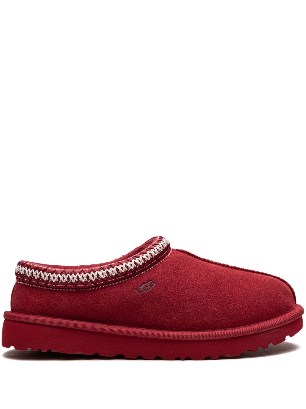 UGG Tasman 绒面皮拖鞋 - 红色