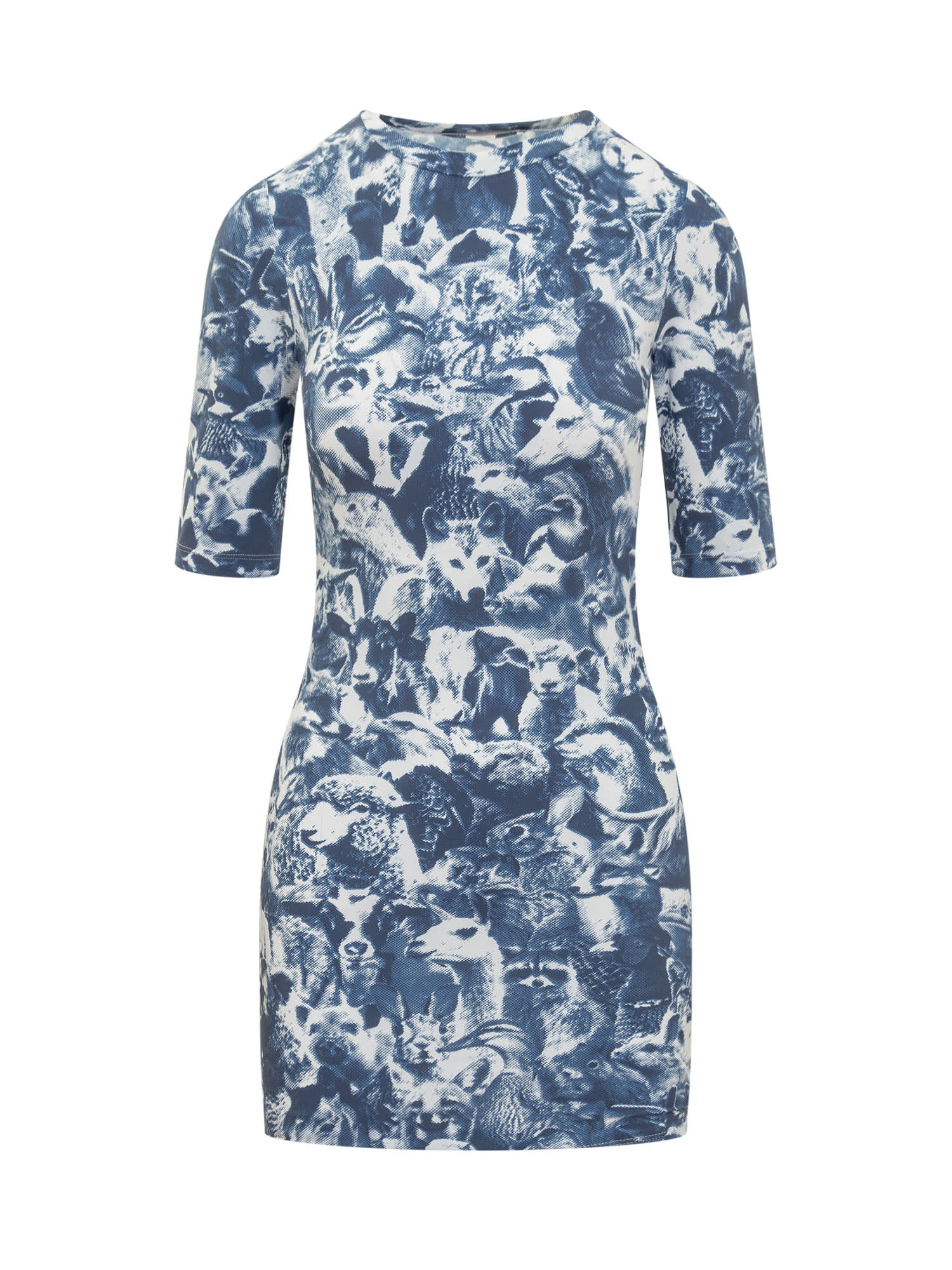 Stella McCartney Crowd迷你连衣裙