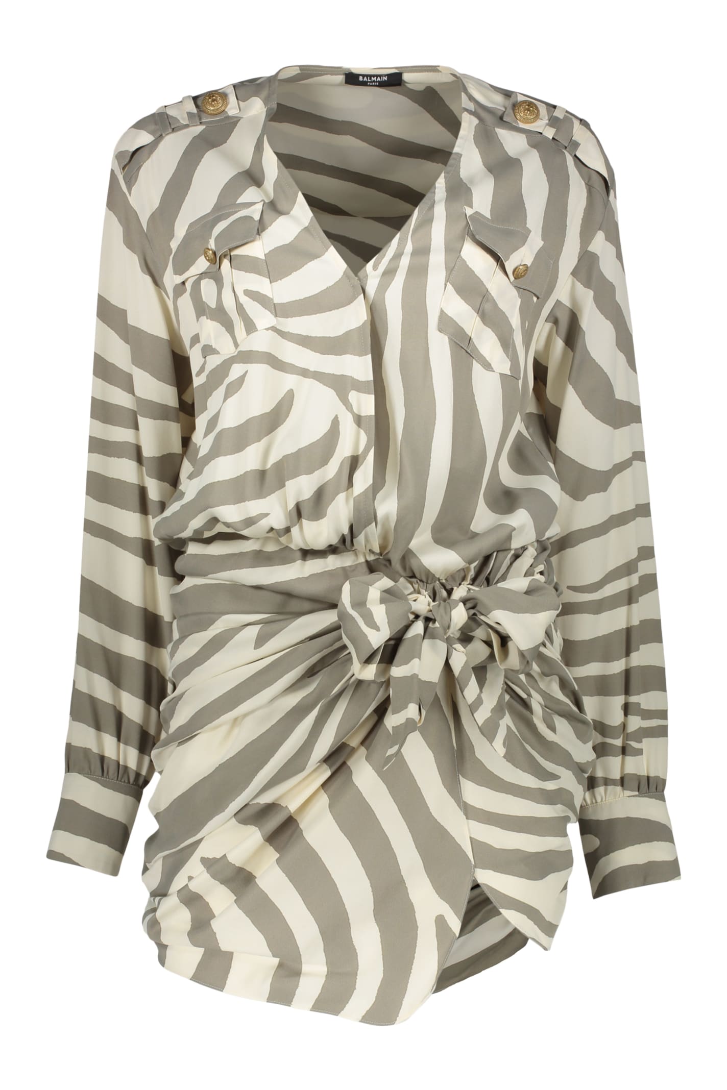 Balmain Printed Dress