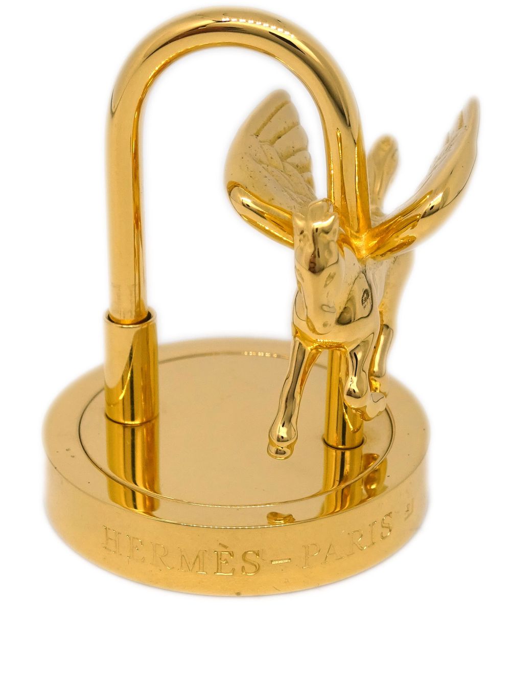 Hermès Pre-Owned Pegasus Cadena 吊饰（2007年典藏款） - 金色