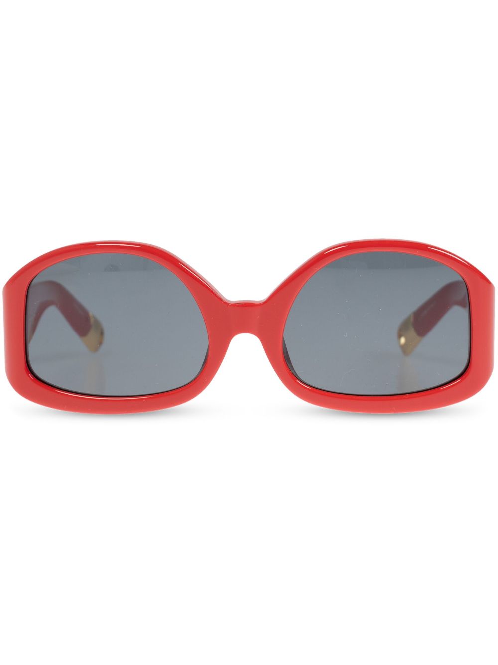 Jacquemus Les Lunettes Colapso 太阳眼镜 - 红色