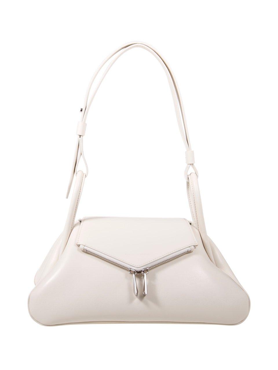 Amina Muaddi Gemini Foldover Shoulder Bag