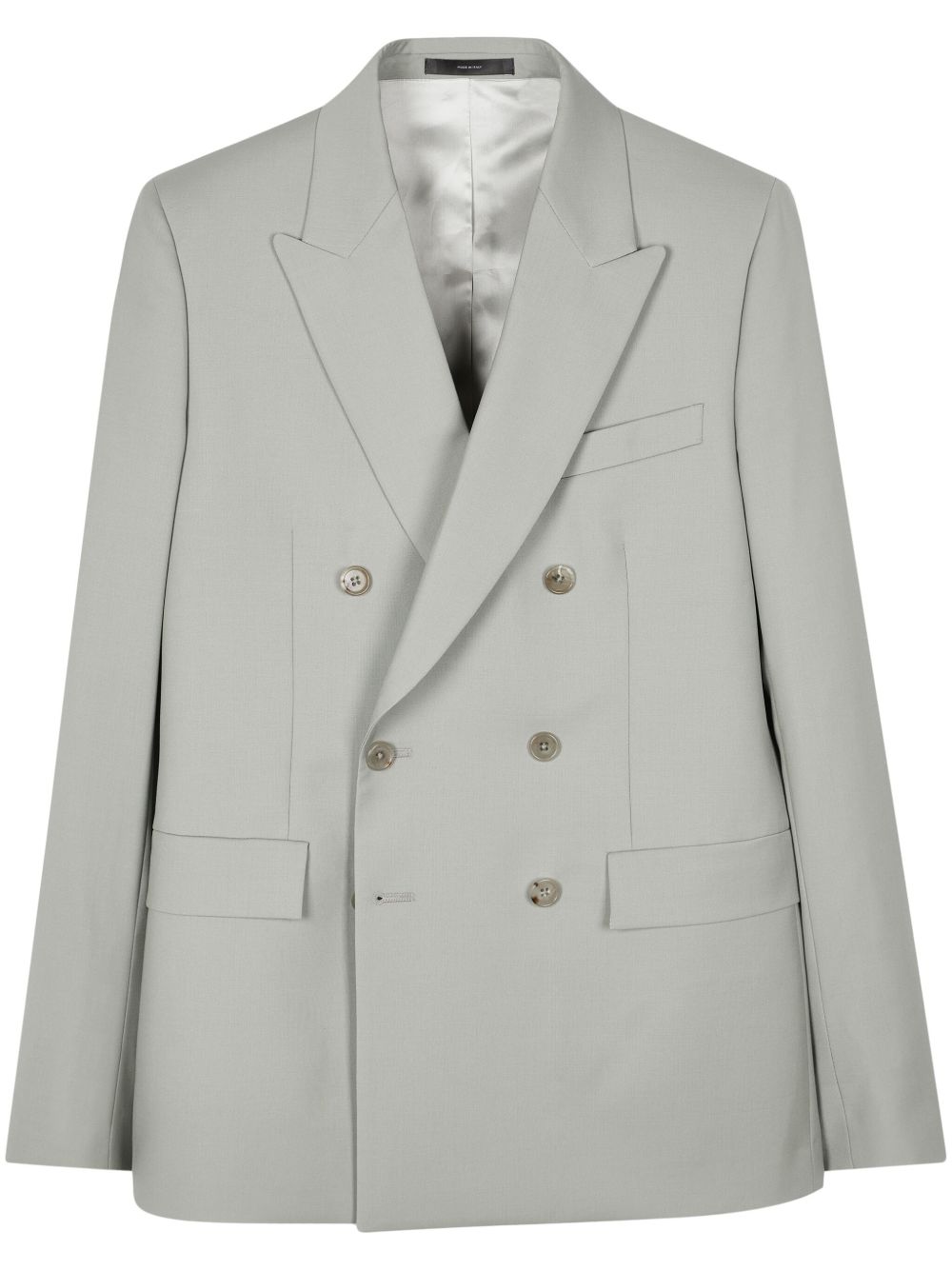Paul Smith 双排扣西装夹克 - 绿色