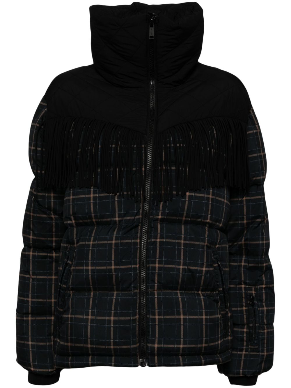The Upside Lumiere Fox puffer jacket - 蓝色