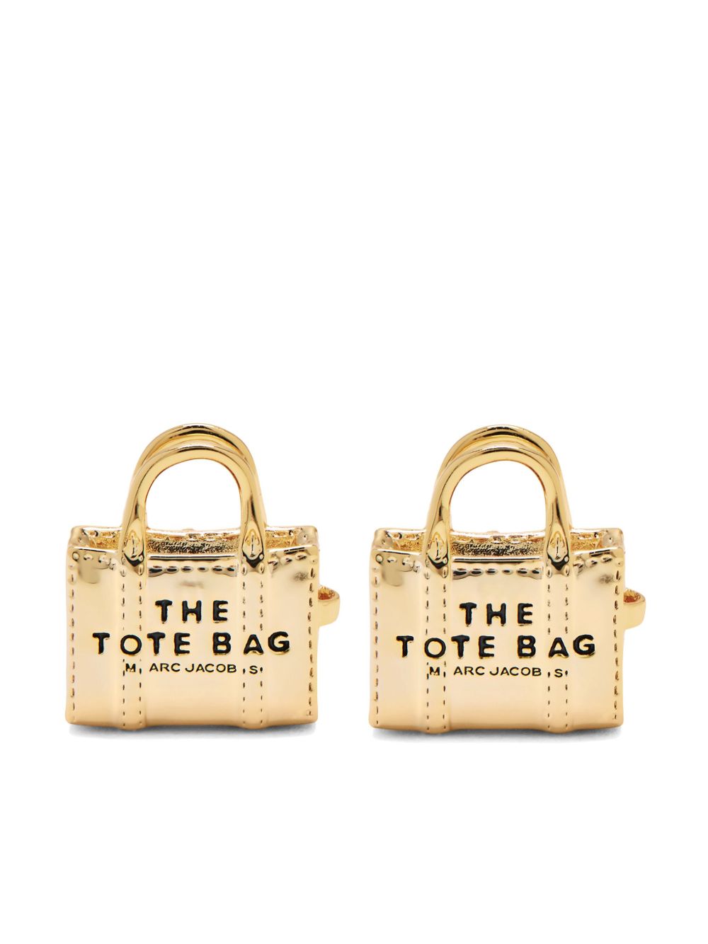 Marc Jacobs Tote Bag 耳钉 - 金色