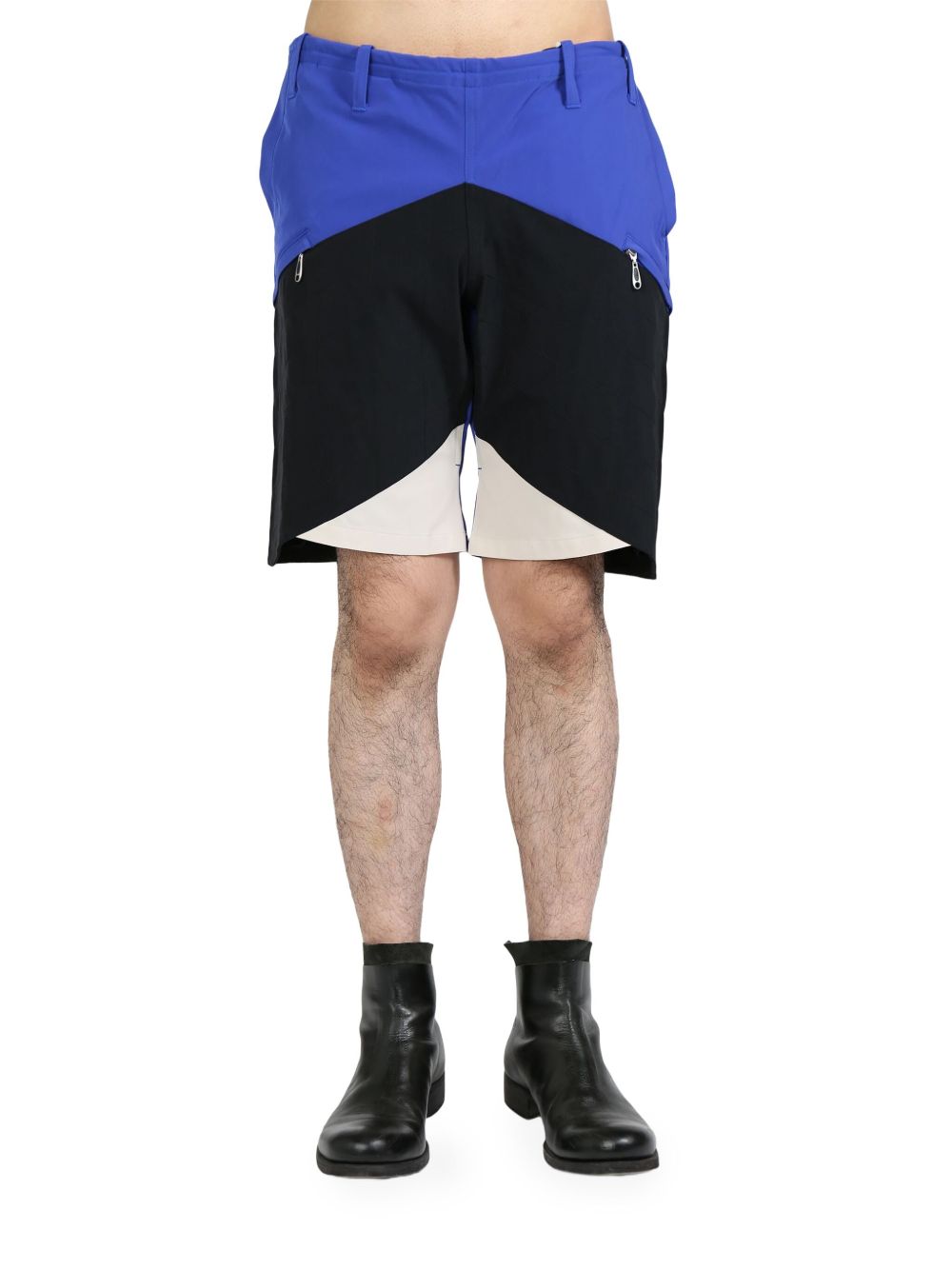 ASICS logo-print shorts - 蓝色