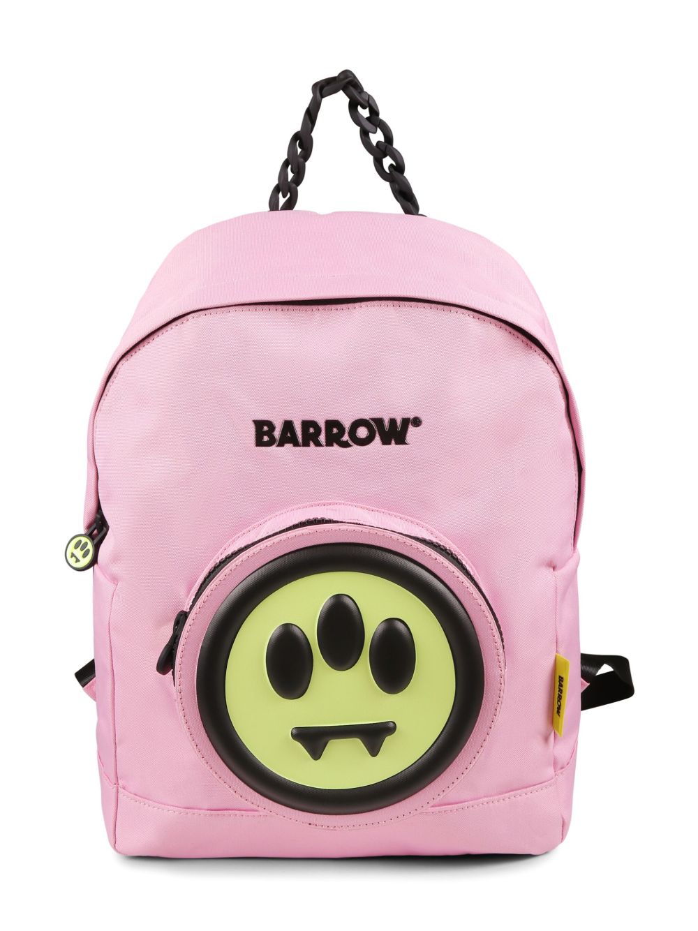 Barrow kids logo 贴花双肩包 - 粉色