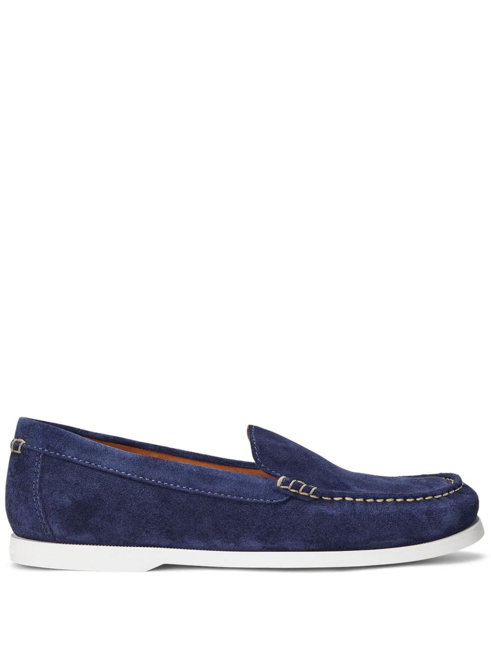 Polo Ralph Lauren Merton 绒面皮乐福鞋 - 蓝色