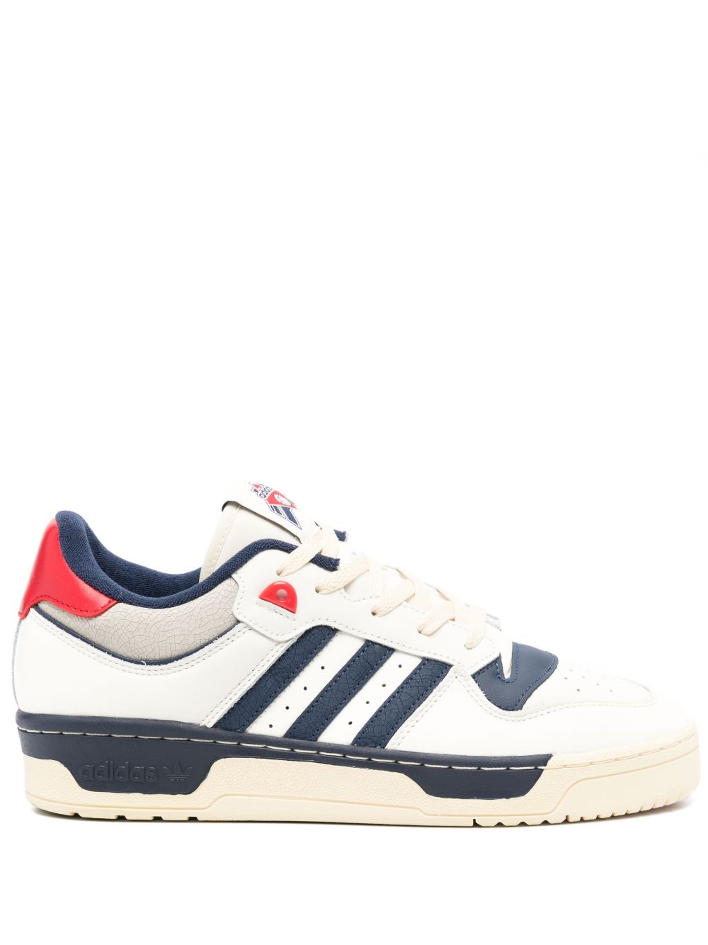 adidas Rivalry 86 皮质运动鞋 - 白色