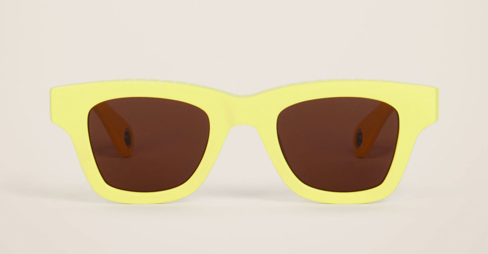 Jacquemus Les Lunettes Nocio - Yellow Sunglasses