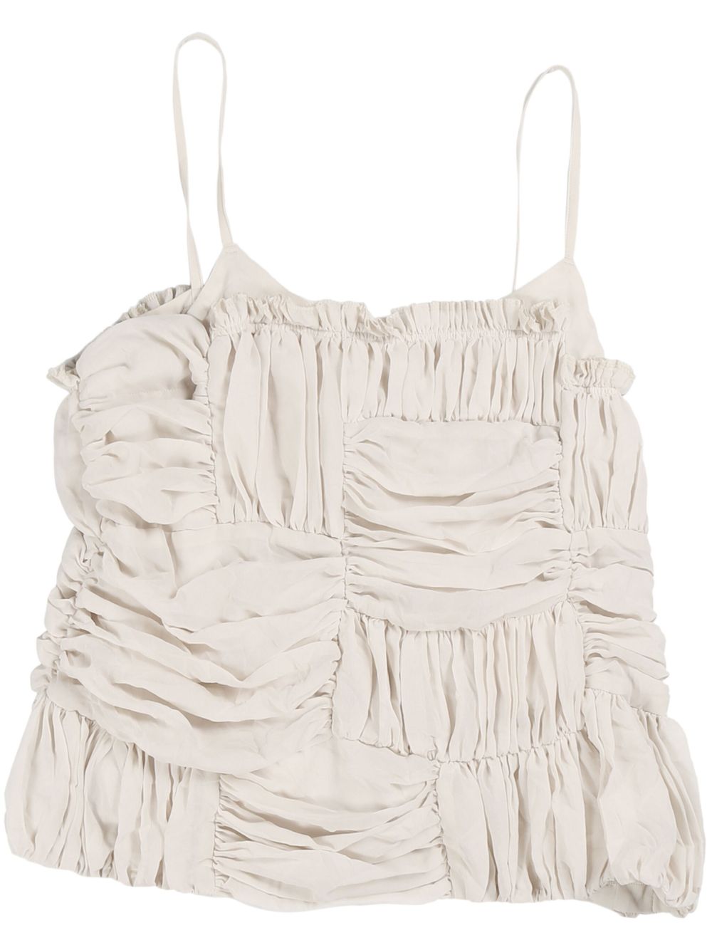 Comme Des Garçons Comme Des Garçons draped sleeveless top - 中性色