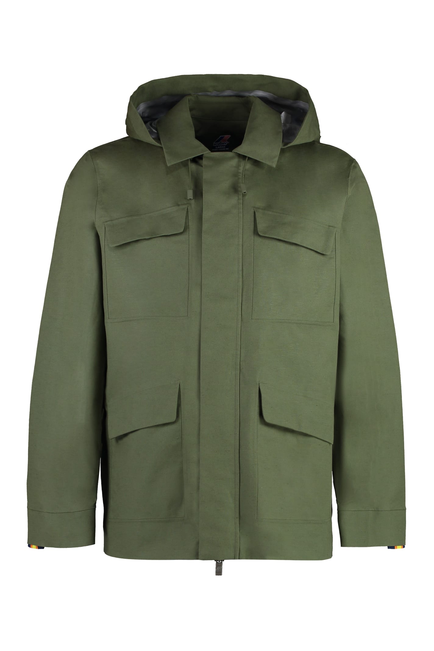 K-Way Erhal Hoodie Full Zip Jacket