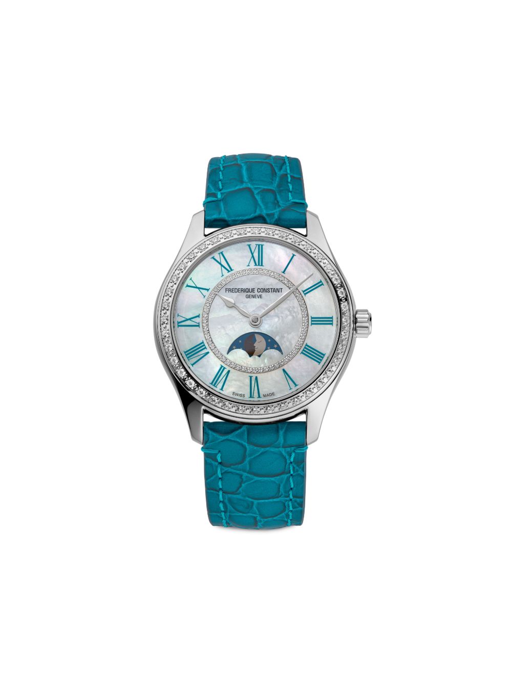 Frederique Constant Classics Elegance Luna 36毫米腕表 - 白色