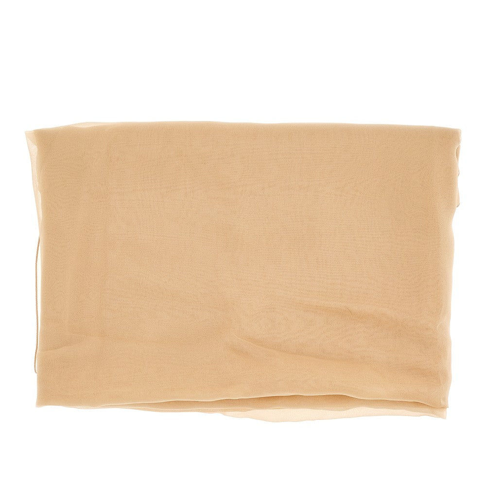 ALBERTA FERRETTI Silk chiffon scarf Woman One Size