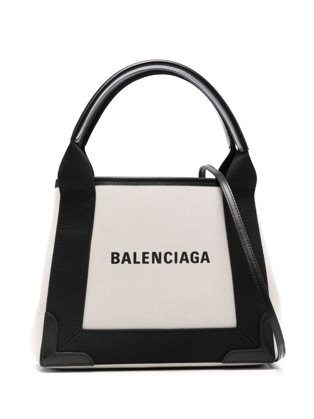 Balenciaga Navy XS Cabas 手提包 - 中性色