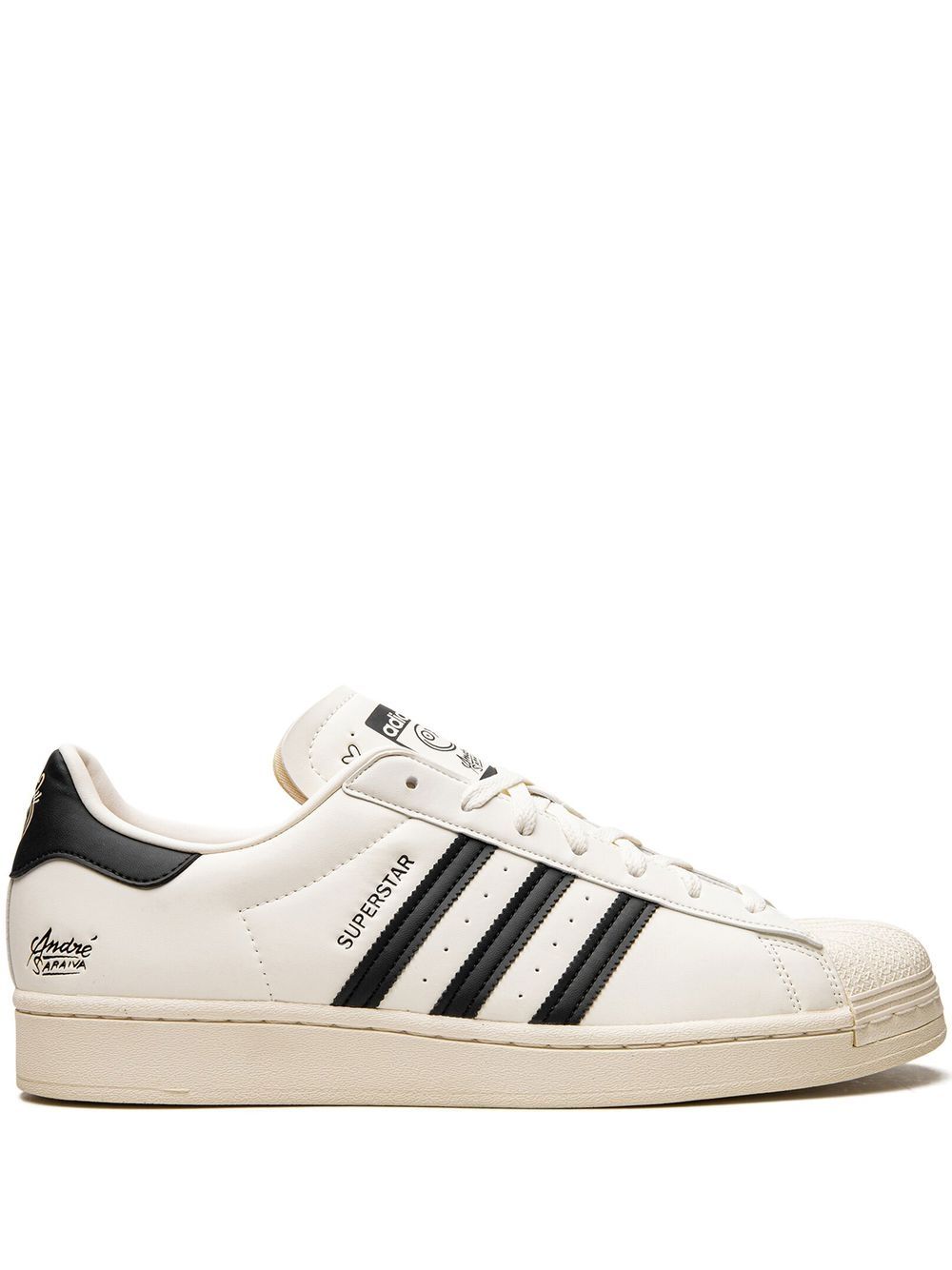 adidas x André Saraiva Superstar 低帮运动鞋 - 白色