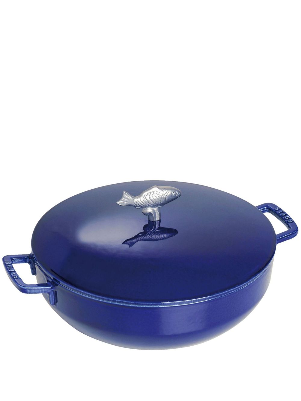 Staub 铸铁砂锅（28厘米） - 蓝色