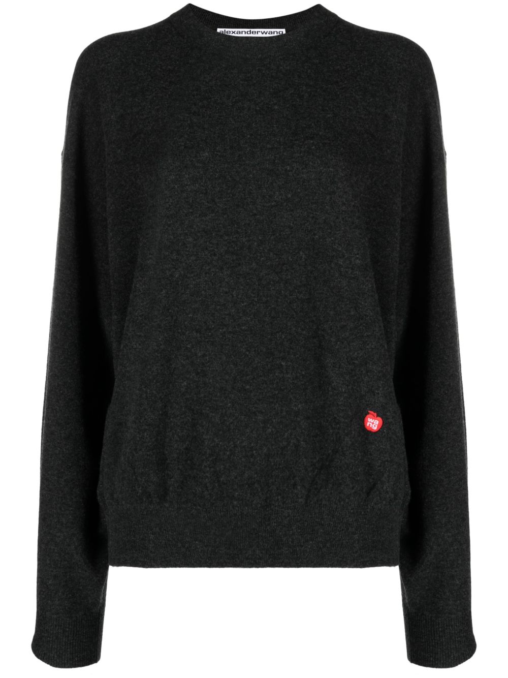 Alexander Wang 长袖羊毛毛衣 - 灰色