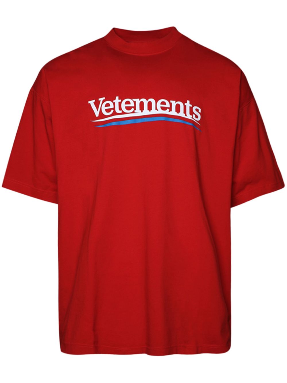 VETEMENTS Campaign logo印花T恤 - 红色