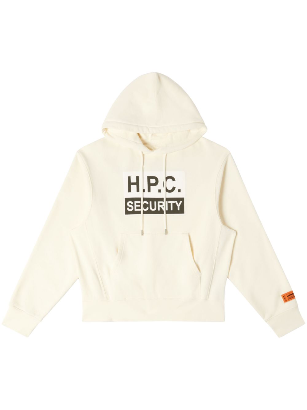 Heron Preston Security logo印花连帽衫 - 中性色