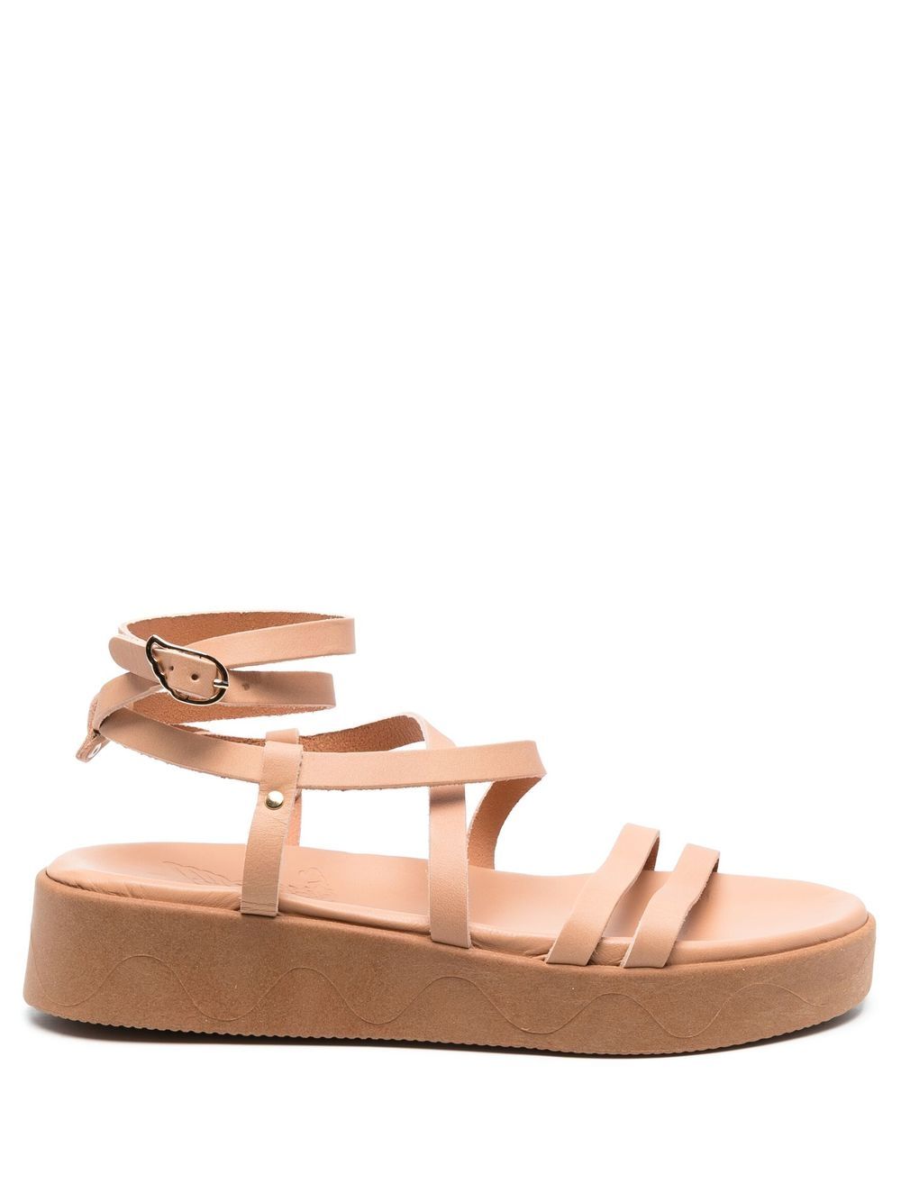 Ancient Greek Sandals Aristea 扣环开合凉鞋 - 中性色