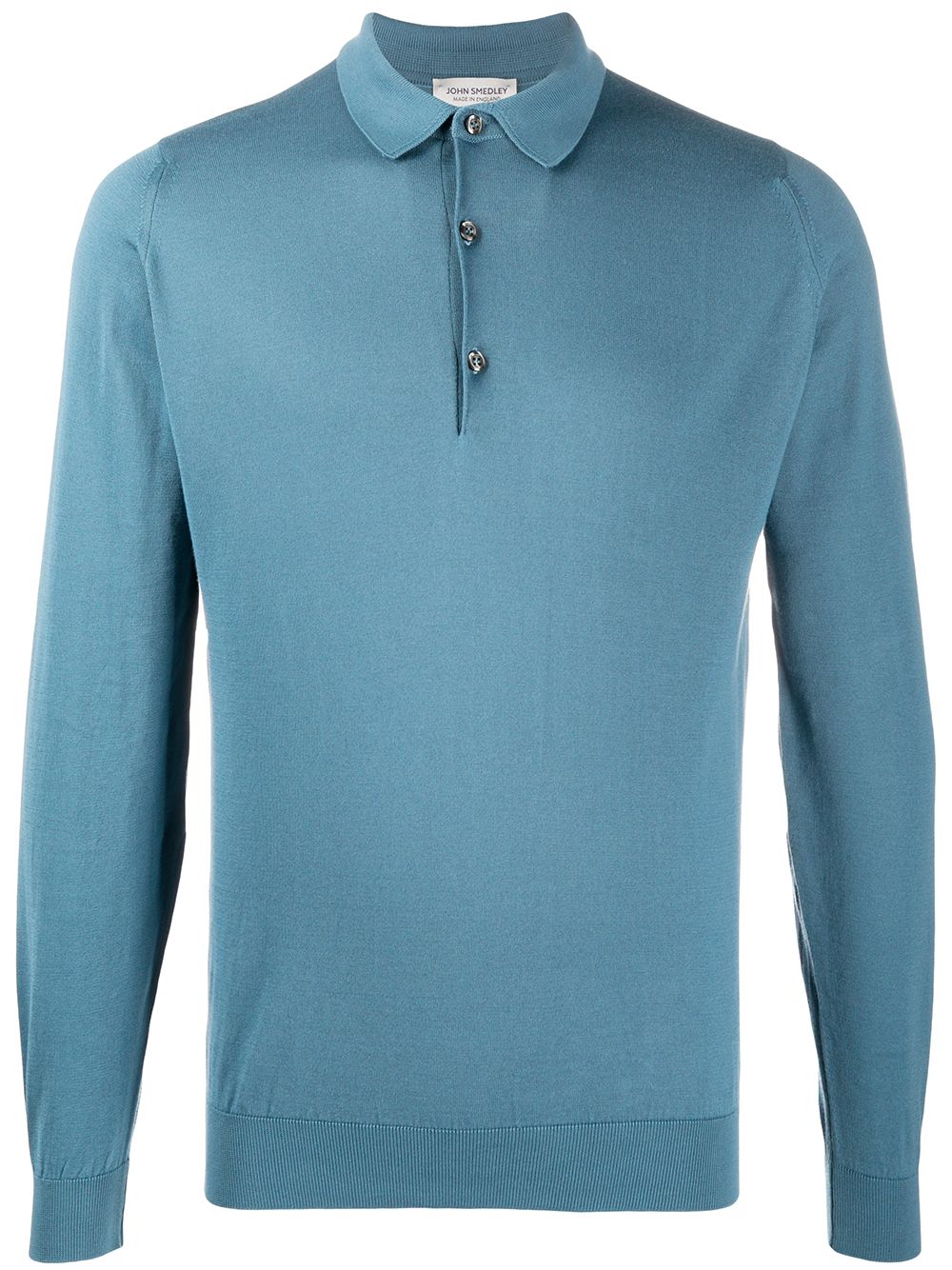 John Smedley Bradwell polo衫 - 蓝色