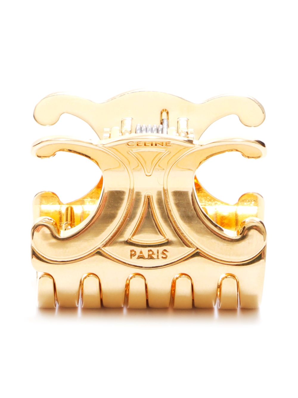 Céline Pre-Owned Macadam 发夹（典藏款） - 金色