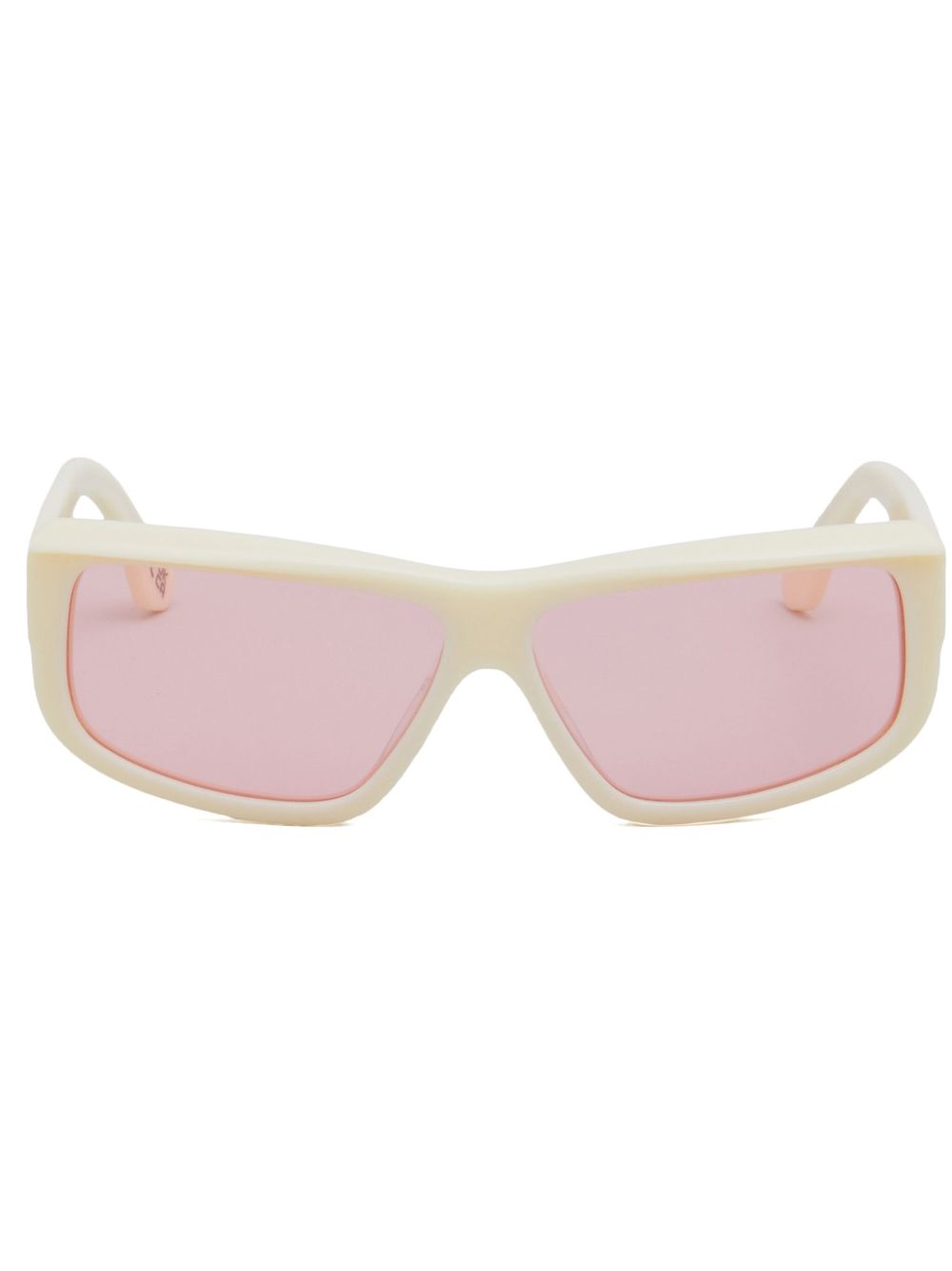 Marni Eyewear Annapuma Circuit 长方形框太阳眼镜 - 白色