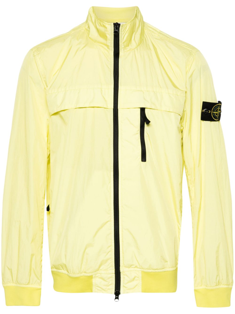 Stone Island Reps 拉链轻薄夹克 - 黄色