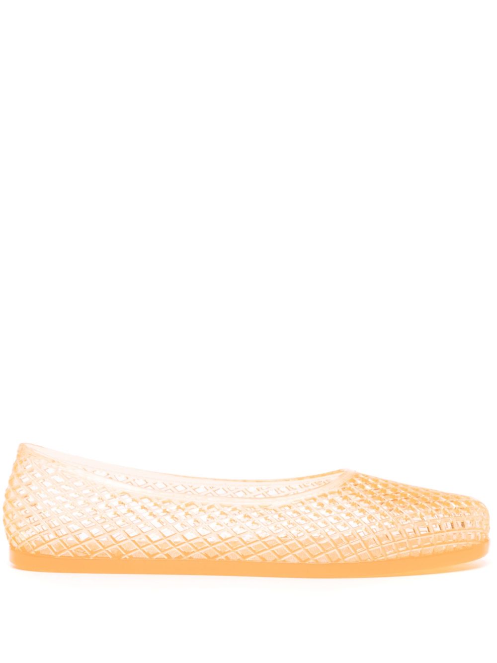 Ancient Greek Sandals Iro 果冻芭蕾平底鞋 - 橘色