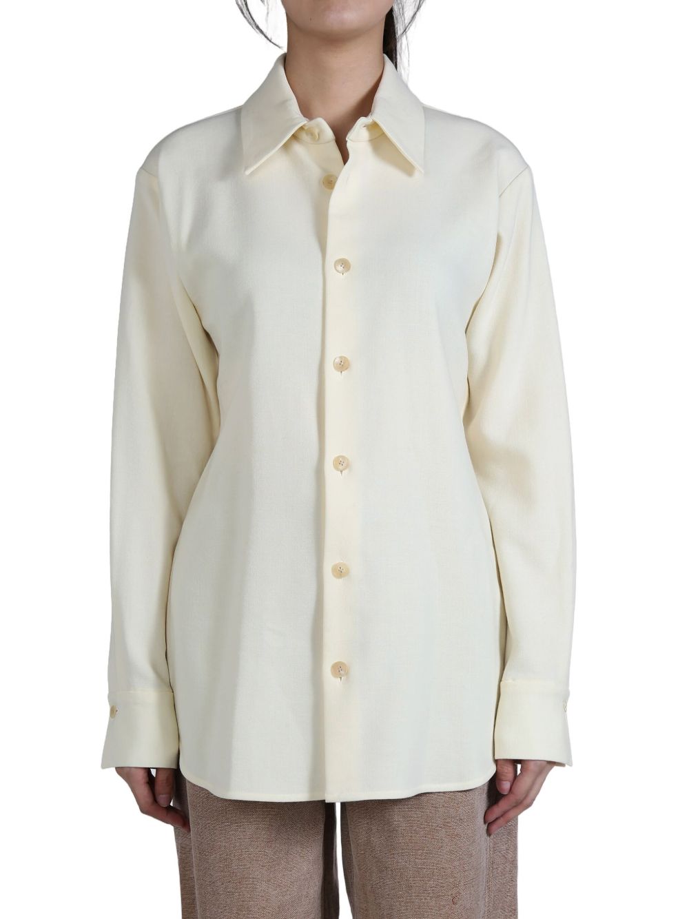 Auralee cloth shirt - 中性色
