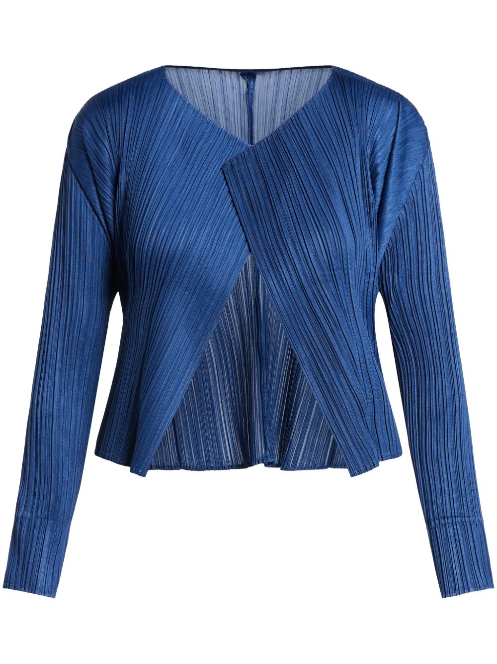 Pleats Please Issey Miyake Monthly Colors: June 开衫 - 蓝色