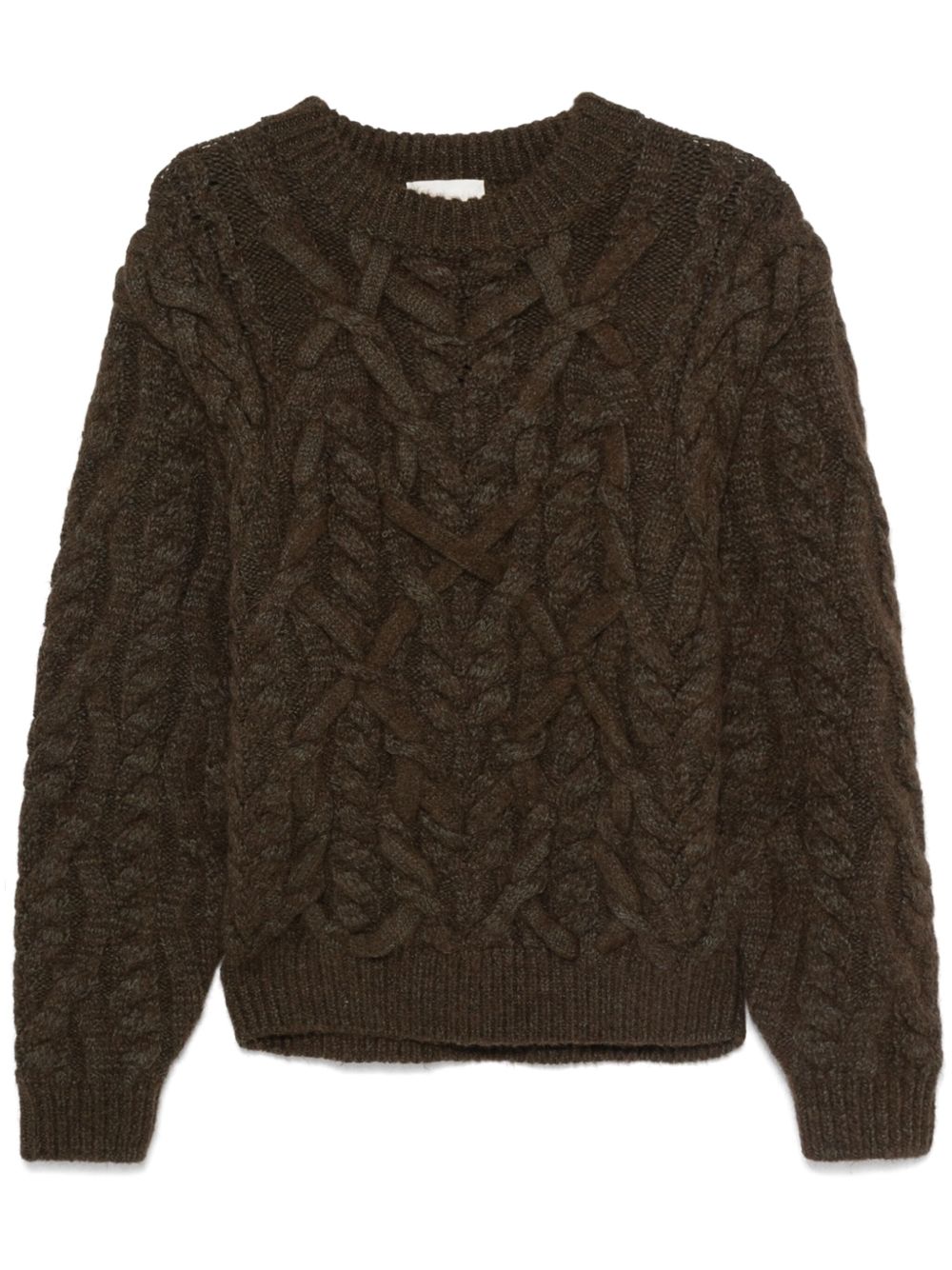 ISABEL MARANT Basiliane 毛衣 - 褐色