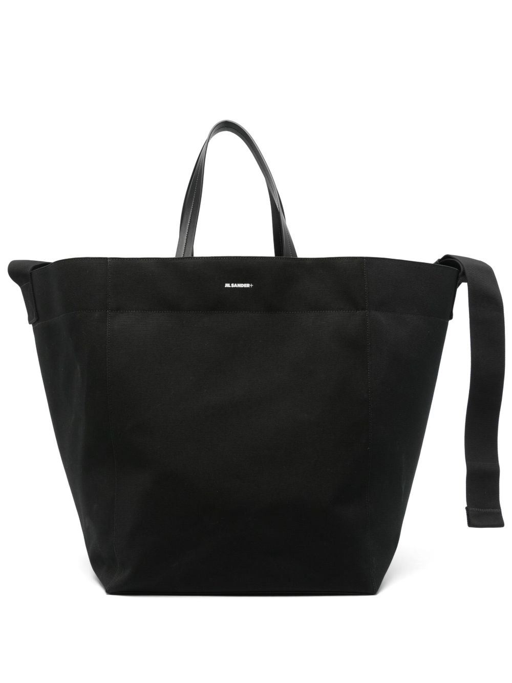 Jil Sander Utility 大号手提包 - 黑色