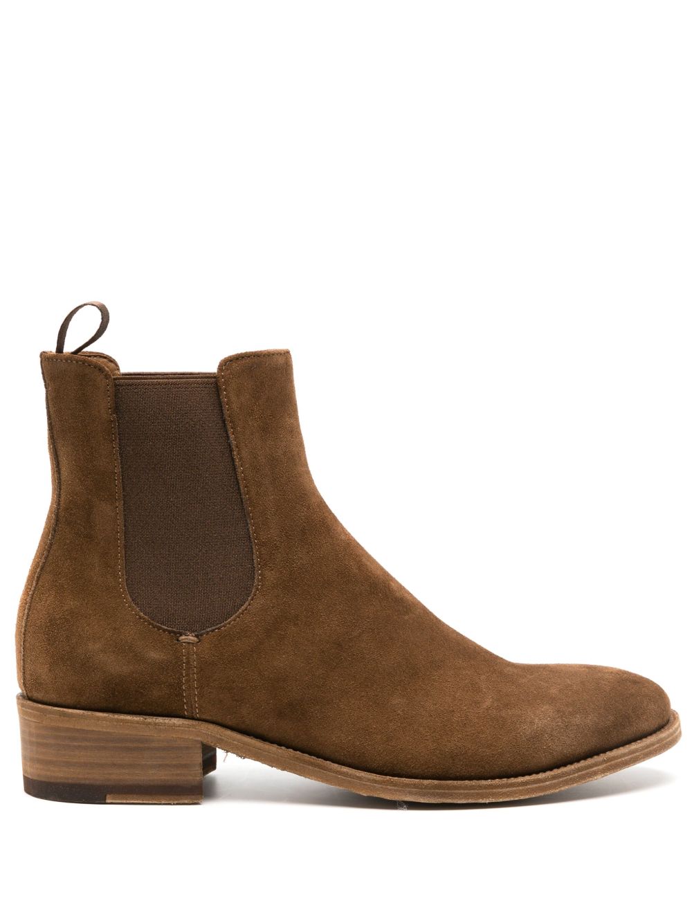Officine Creative Seline 029 绒面皮及踝靴 - 褐色