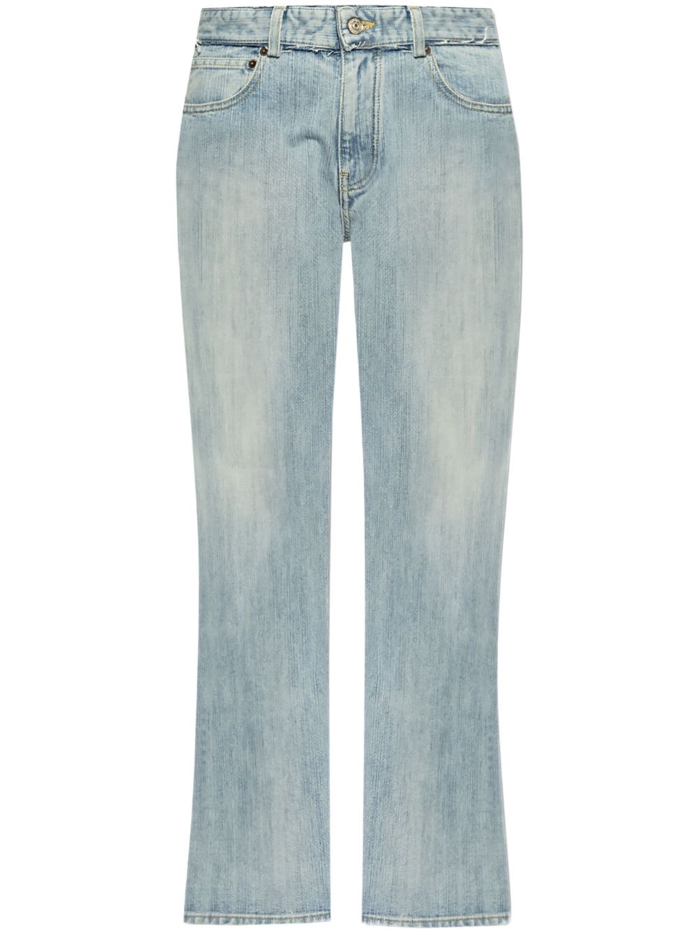 Balenciaga straight-leg jeans - 蓝色