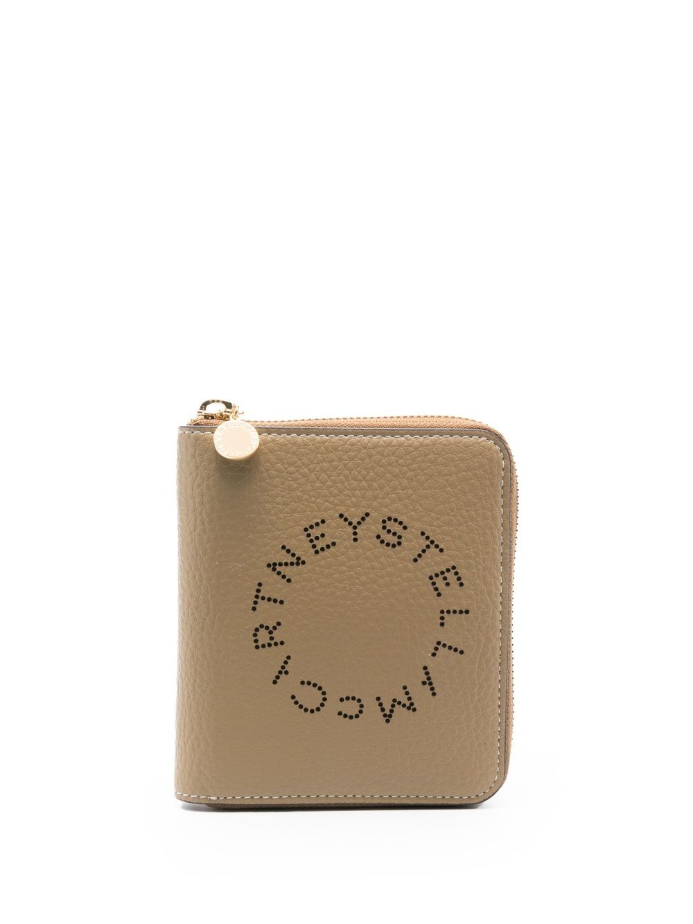 Stella McCartney 斯特拉·麦卡特尼 logo印花拉链钱包 - 中性色