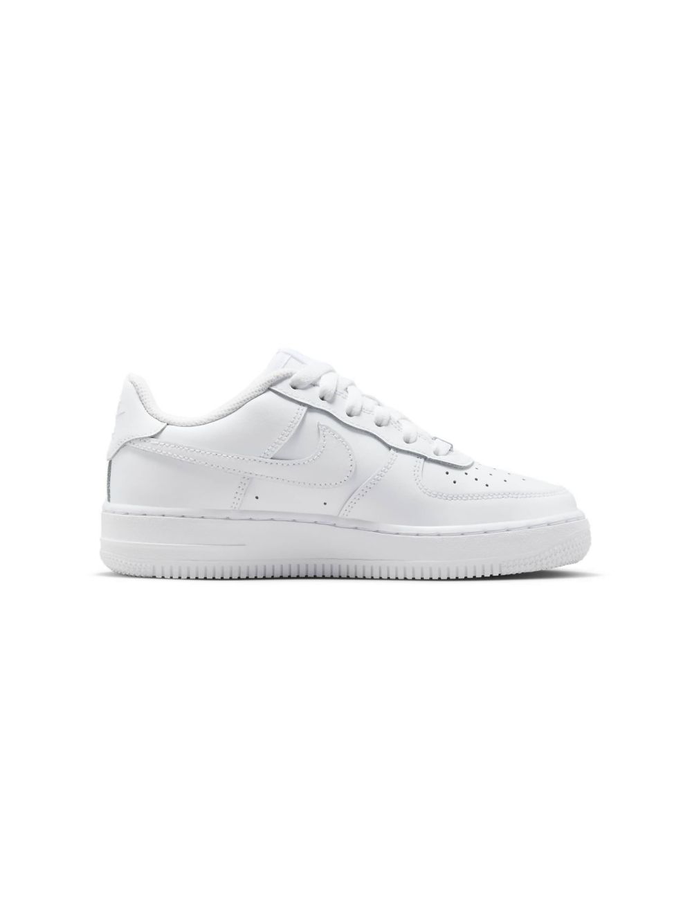Nike Kids Air Force 1 运动鞋 - 白色