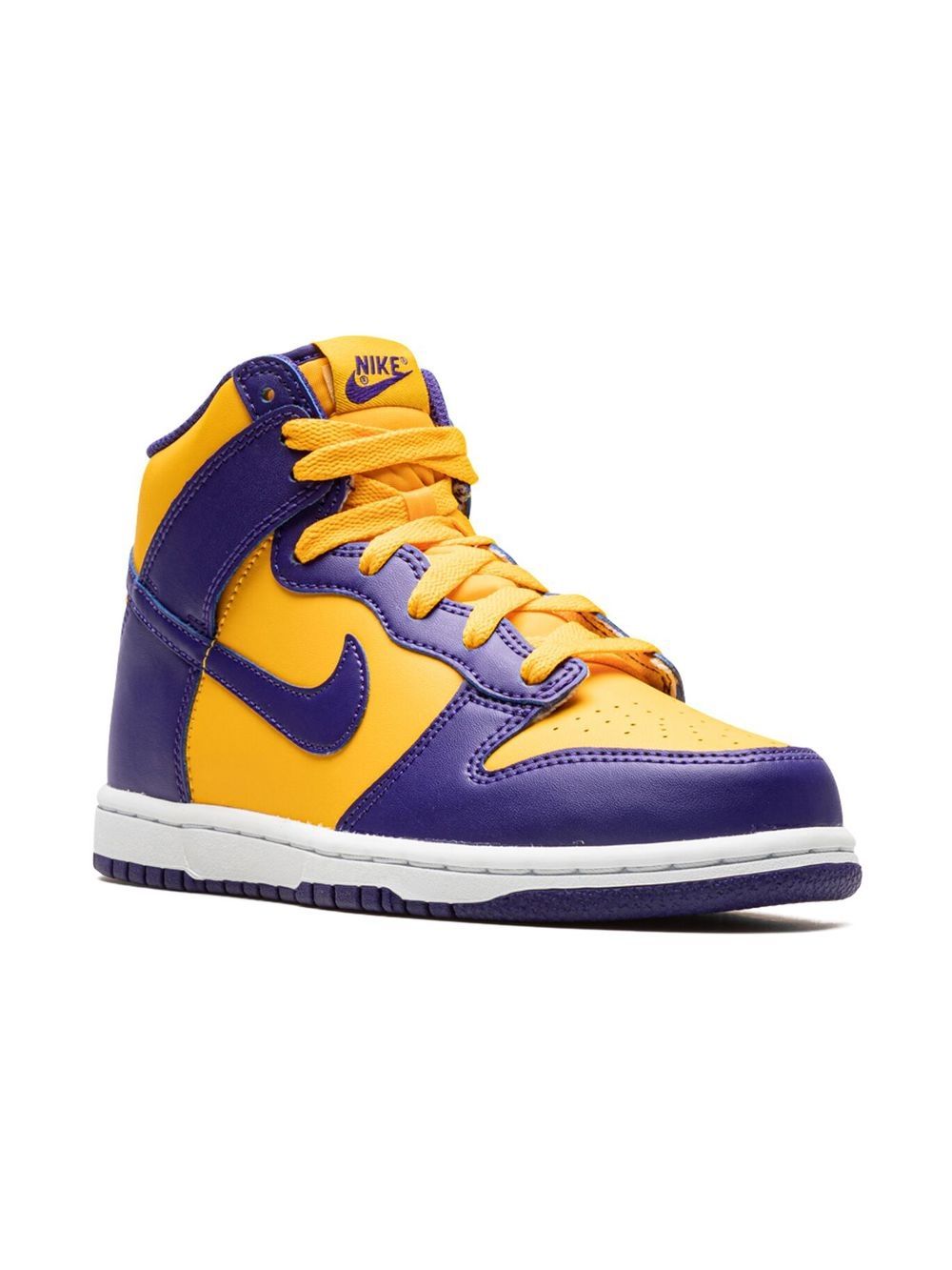 Nike Kids Dunk High 运动鞋 - 紫色