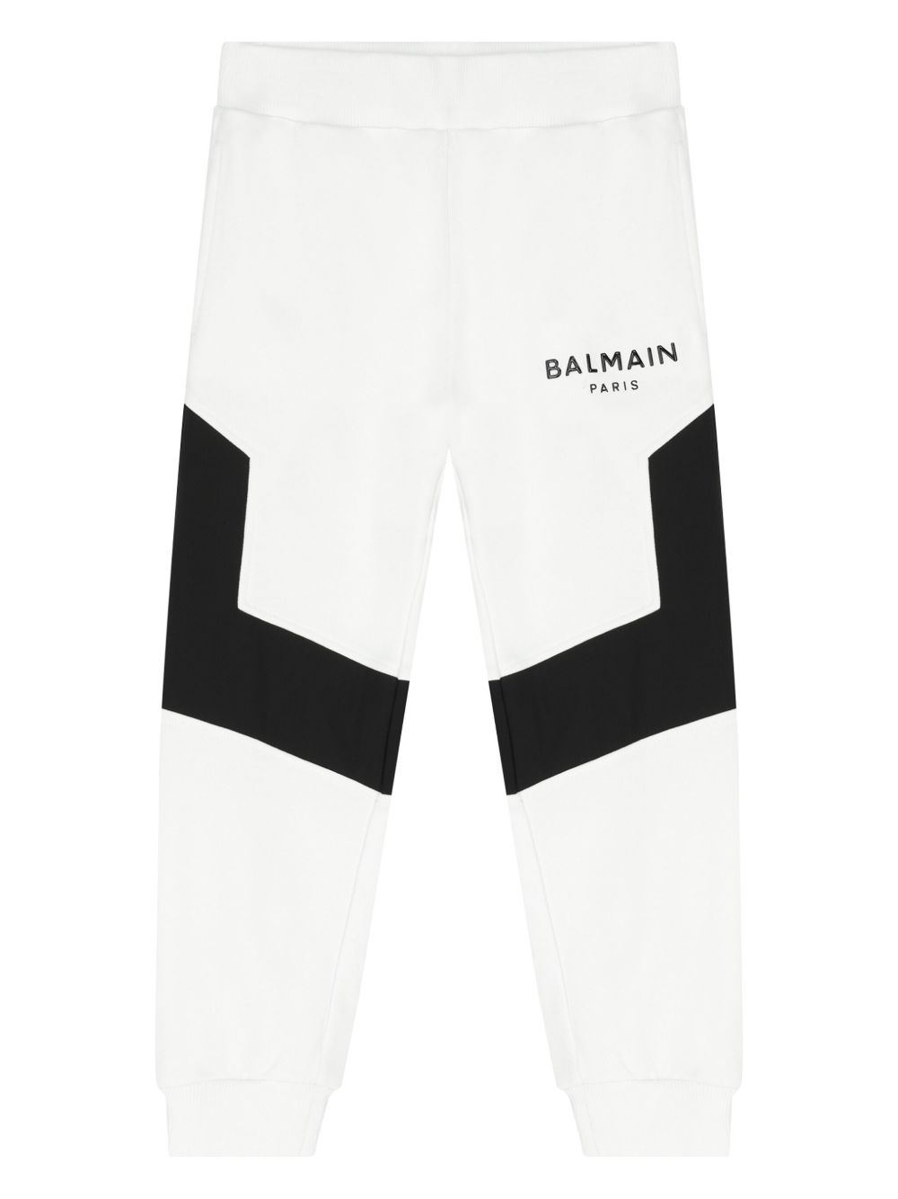 Balmain Kids logo运动裤 - 白色