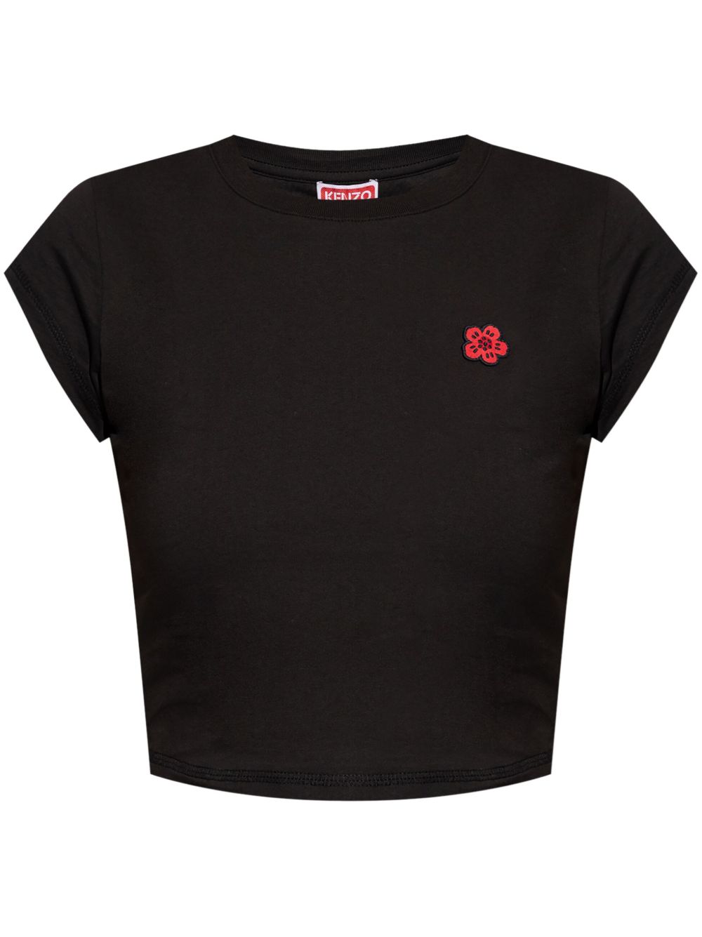 Kenzo Boke Flower 刺绣T恤 - 黑色