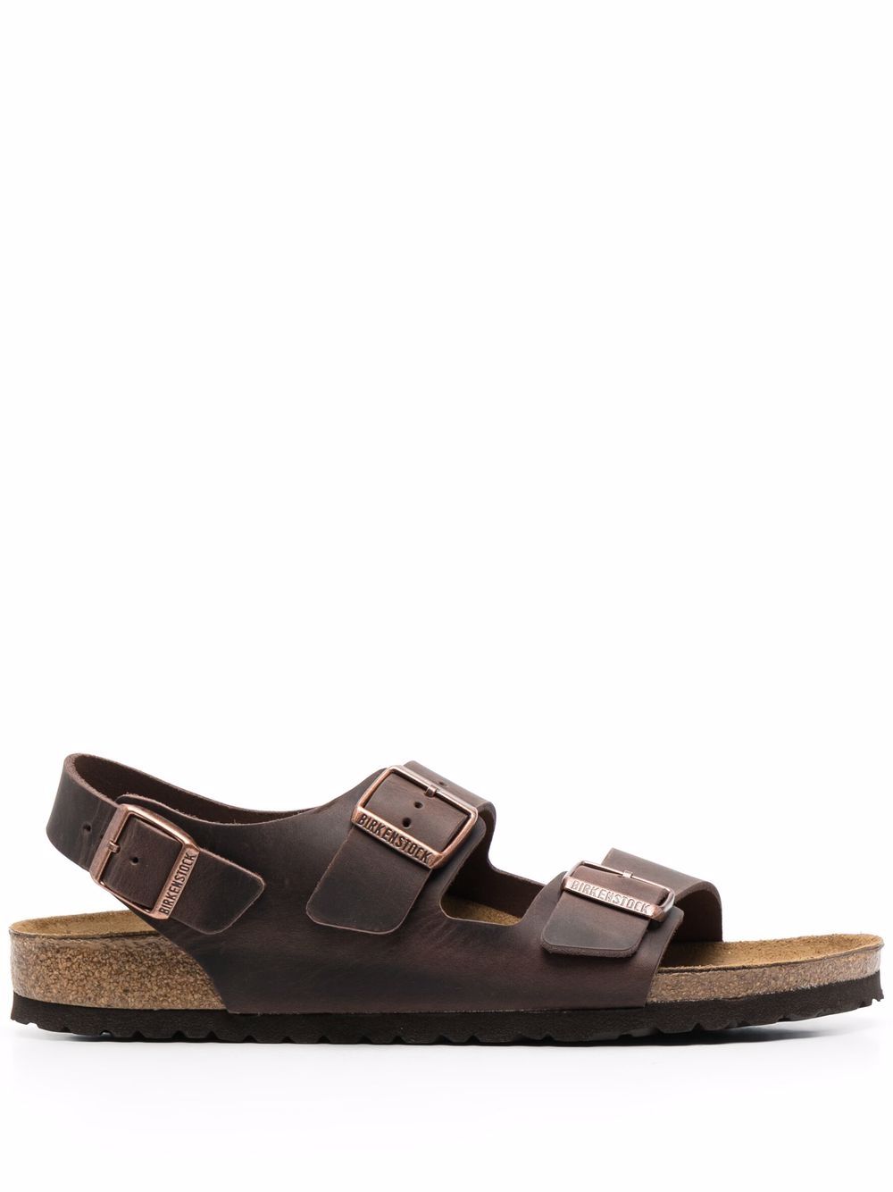 Birkenstock Arizona 搭扣凉鞋 - 褐色
